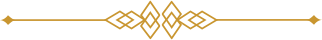 Elegant gold ornamental divider flourish