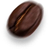 Dark-roasted coffee bean detail for artisanal bakery and beverage product catalogs.